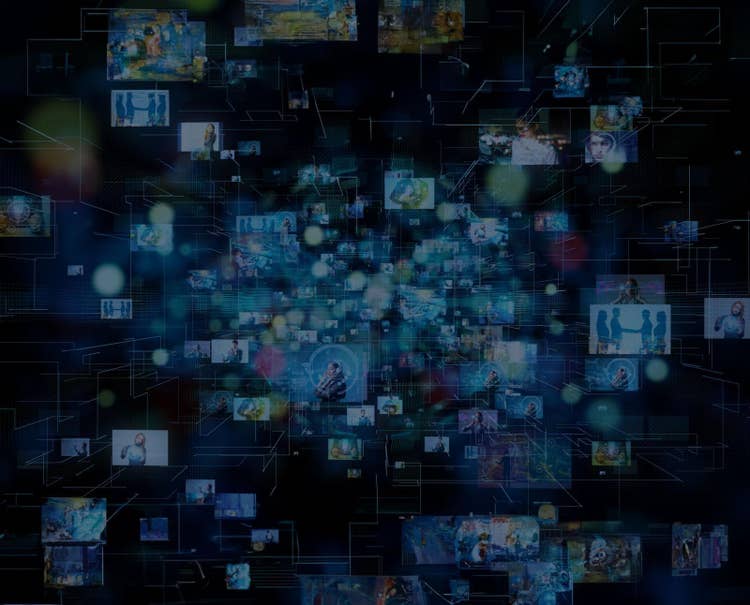 Virtual spatial grid of different people using technology